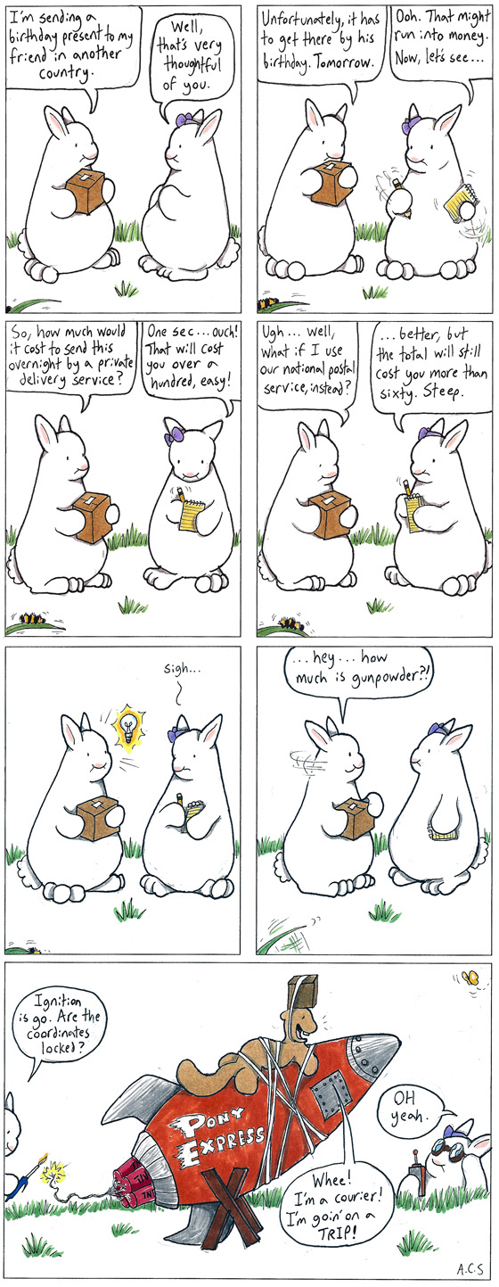 Neither Rain Nor Snow Nor Sleet Nor Hail