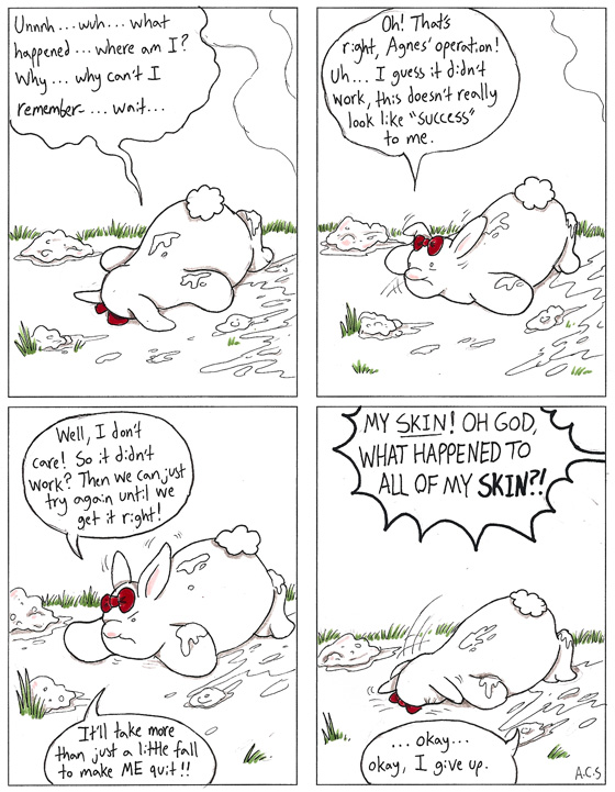 Resolve is dissolved - hey, that stuff is pretty corrosive!